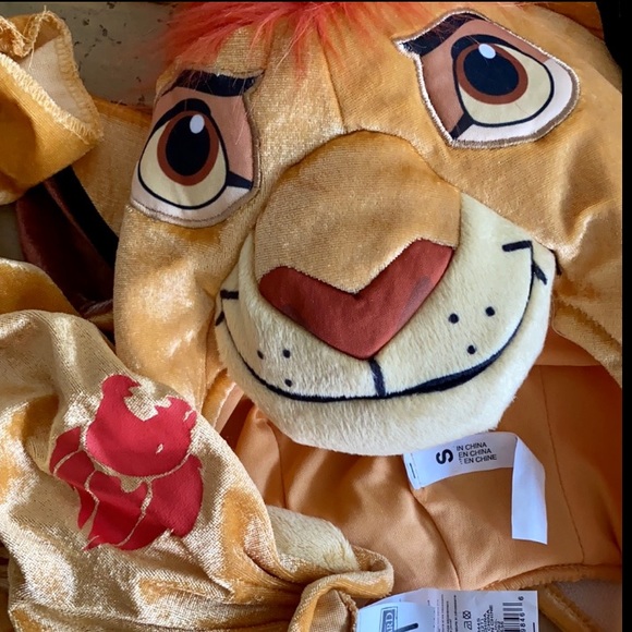 🚫SOLD🚫 DISNEY THE LION KING SIMBA COSTUME LION COSTUME 3 PIECE COSTUME SET KIDS - Picture 6 of 17
